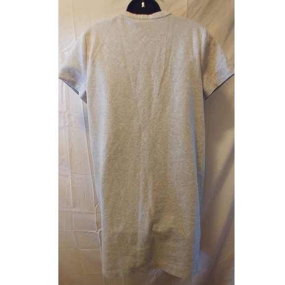 J Crew T Shirt Sheath Dress Gray Large - Picture 2 of 4
